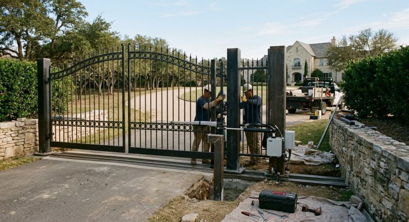 Car Gate Installation in Naperville, IL