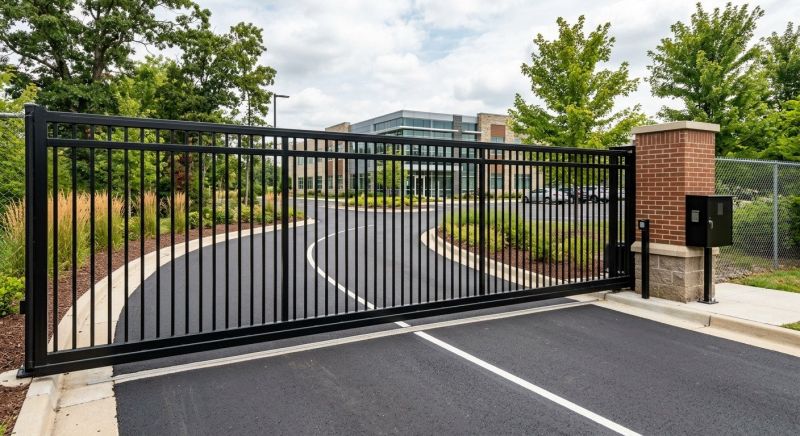 Commercial Gate Installation in Boca Raton, FL