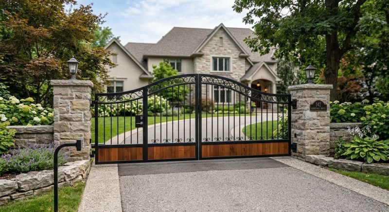 Driveway Gate Installation in Franklin, TN
