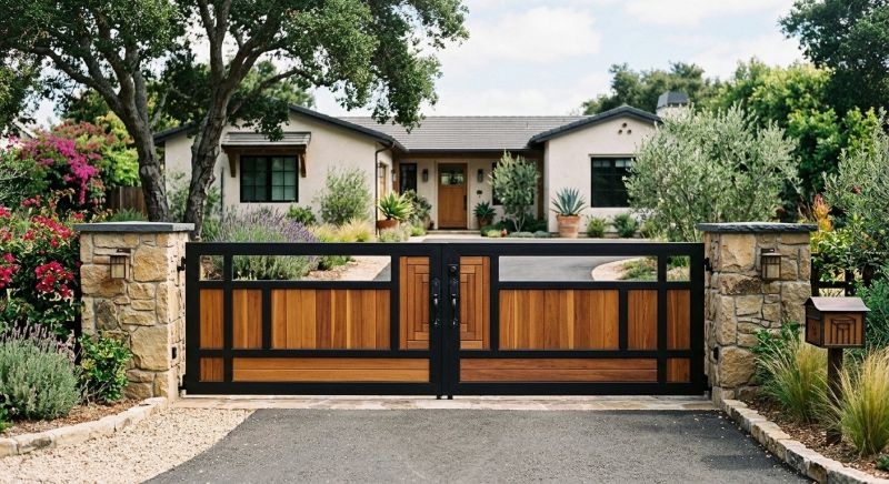 Driveway Gate Installation in Rockville, MD