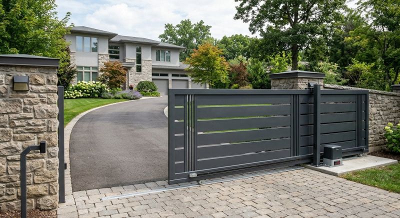 Driveway Gate Replacement in Naperville, IL