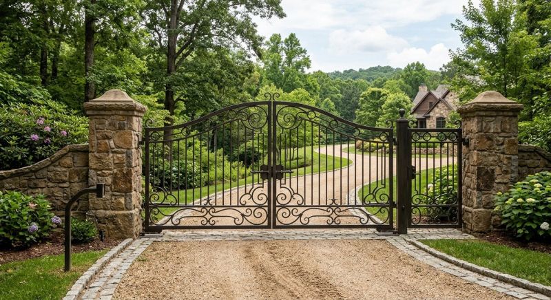 Entrance Gate Installation in Rockville, MD