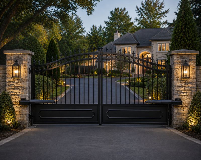 Entrance Gate Installation in Cumming, GA