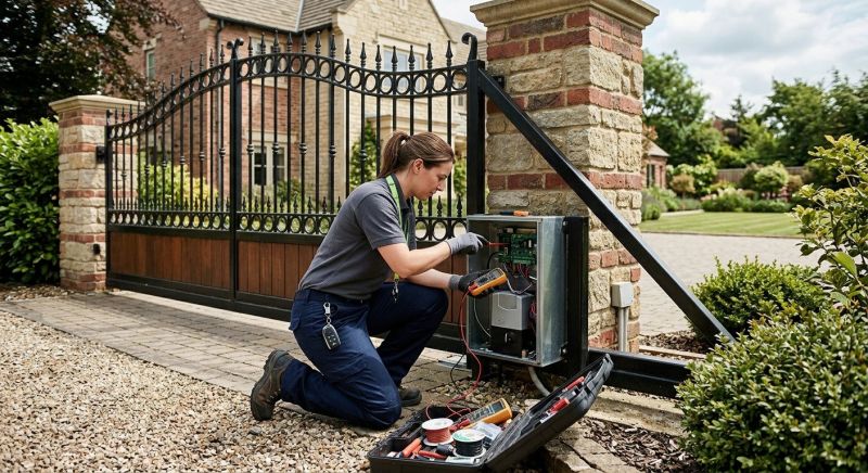 Gate Entry System Installation in Naperville, IL