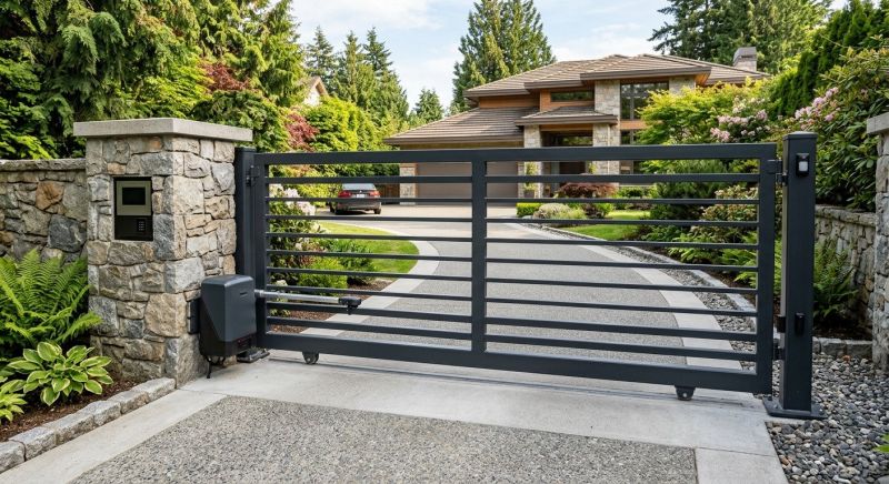 Main Gate Installation in Naperville, IL