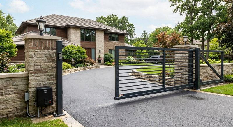 Motorized Gate Installation in Rockville, MD